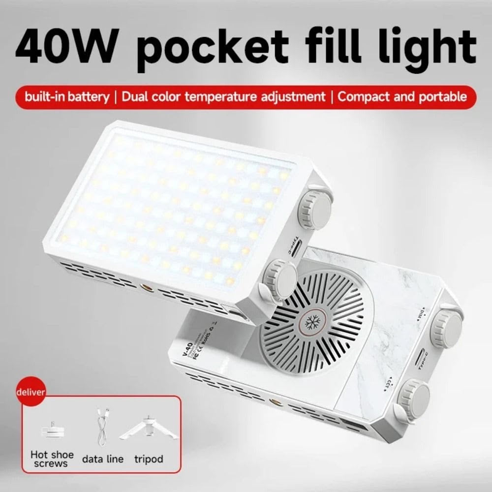 Luz LED Portátil W40 Pro ⭐⭐⭐⭐⭐