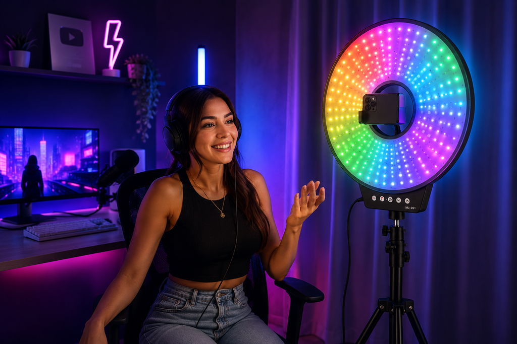 Aro LED RGB Pro inteligente ⭐⭐⭐⭐⭐