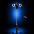 Trípode LED Ajustable 1.70 m doble luz ⭐⭐⭐⭐⭐