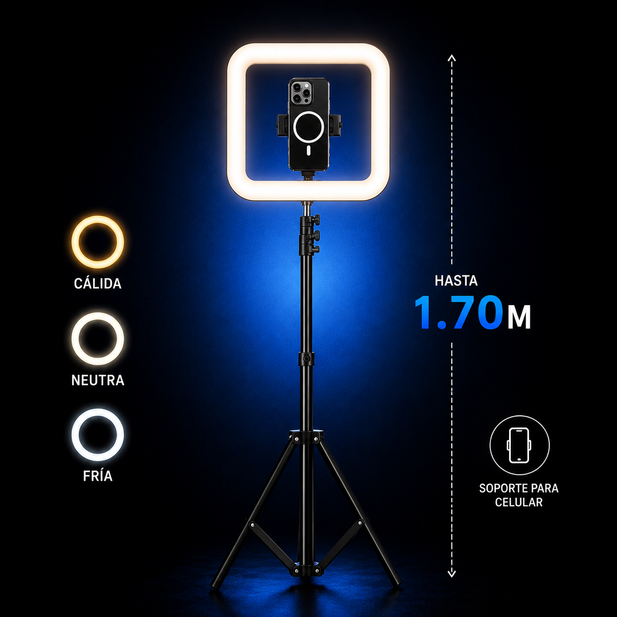 Luz LED Rectangular Premium ⭐⭐⭐⭐⭐