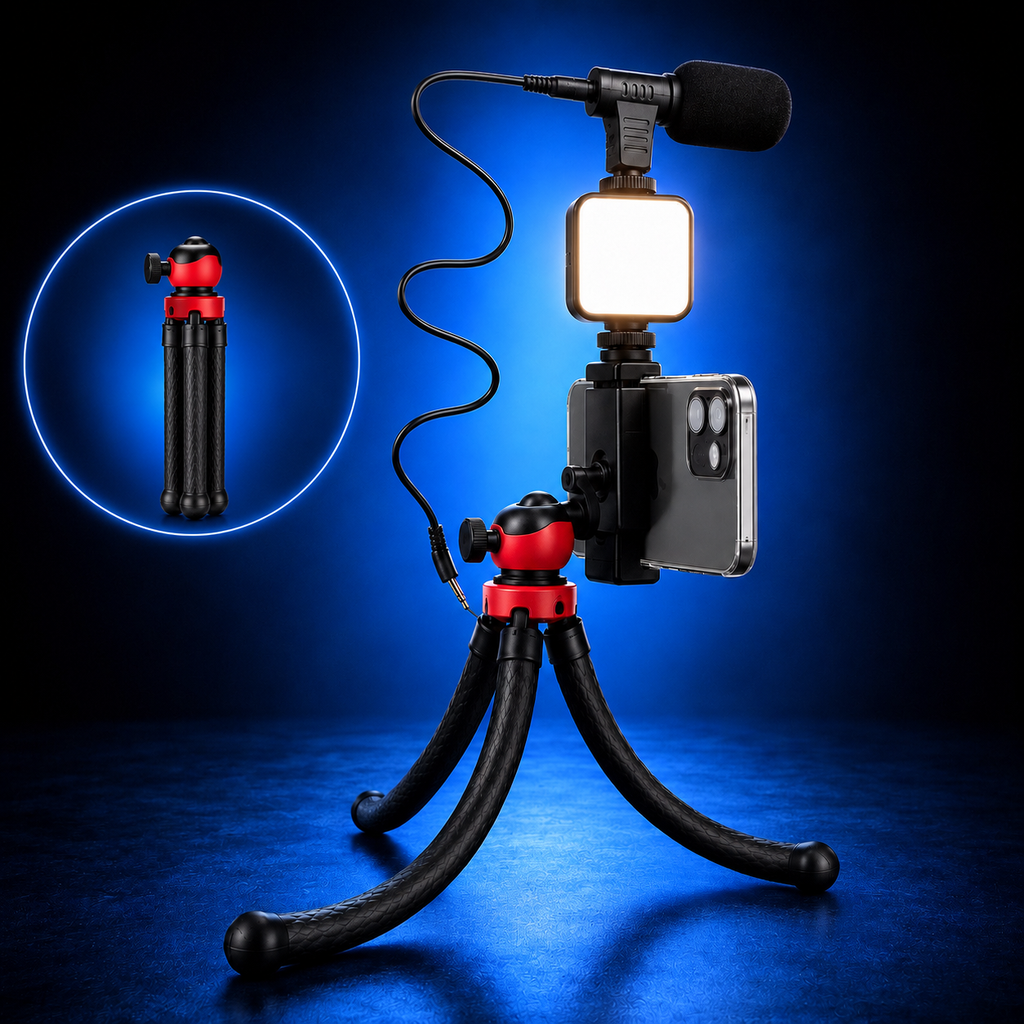Kit Vlog Pro ⭐⭐⭐⭐⭐ ⭐