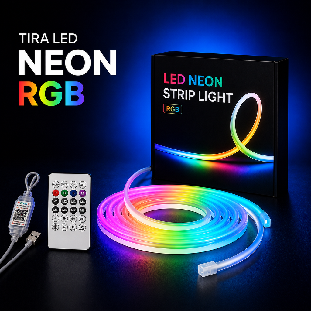 Tira LED Neón RGB ⭐⭐⭐⭐⭐
