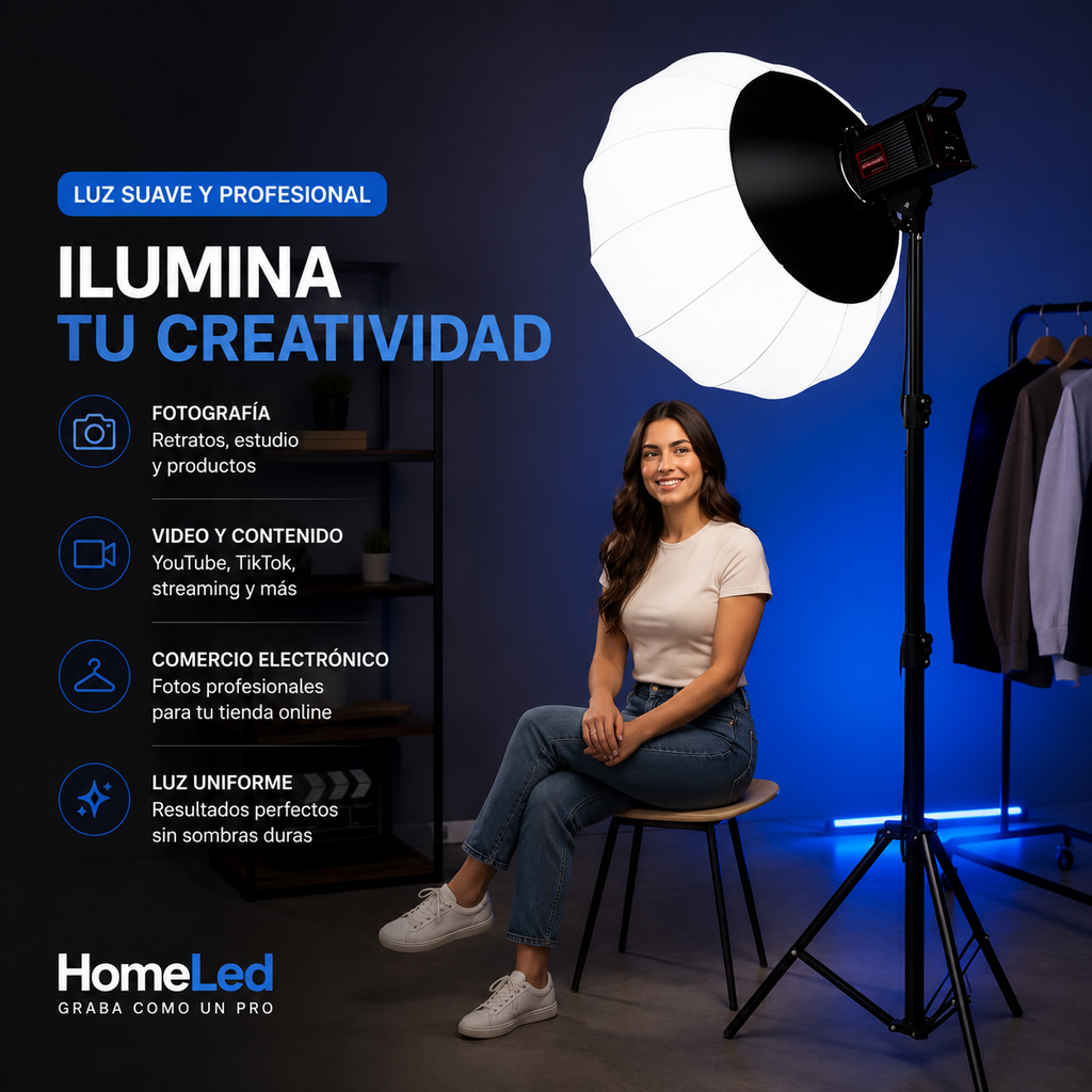Softbox Linterna 65 Profesional ⭐⭐⭐⭐⭐